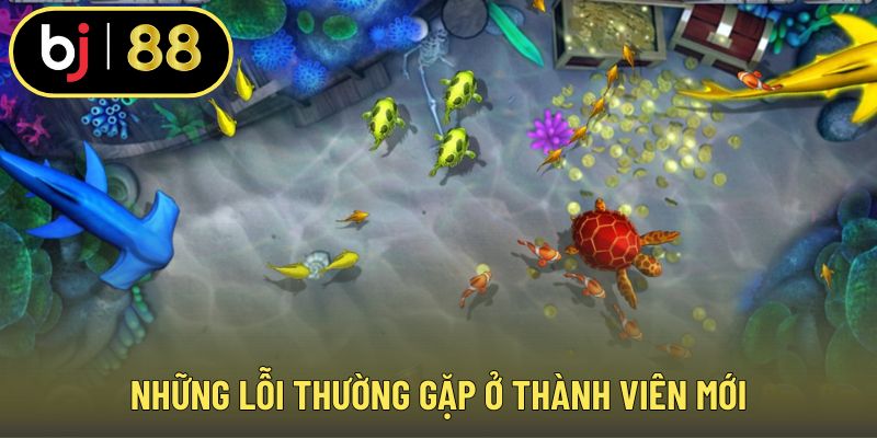 Những lỗi thường gặp ở thành viên mới